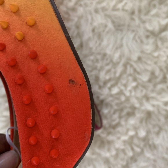 Steve Madden Multi color spiked heels - Picture 7 of 7